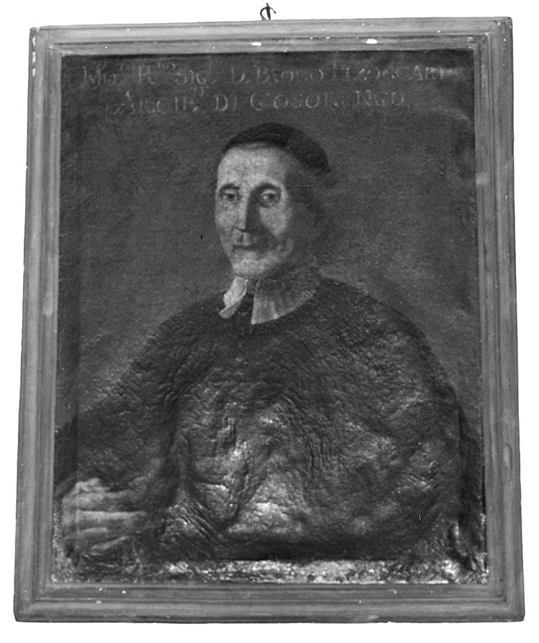 ritratto di Don Paolo Pizoccari (dipinto) - ambito emiliano-lombardo (seconda metà sec. XVII)