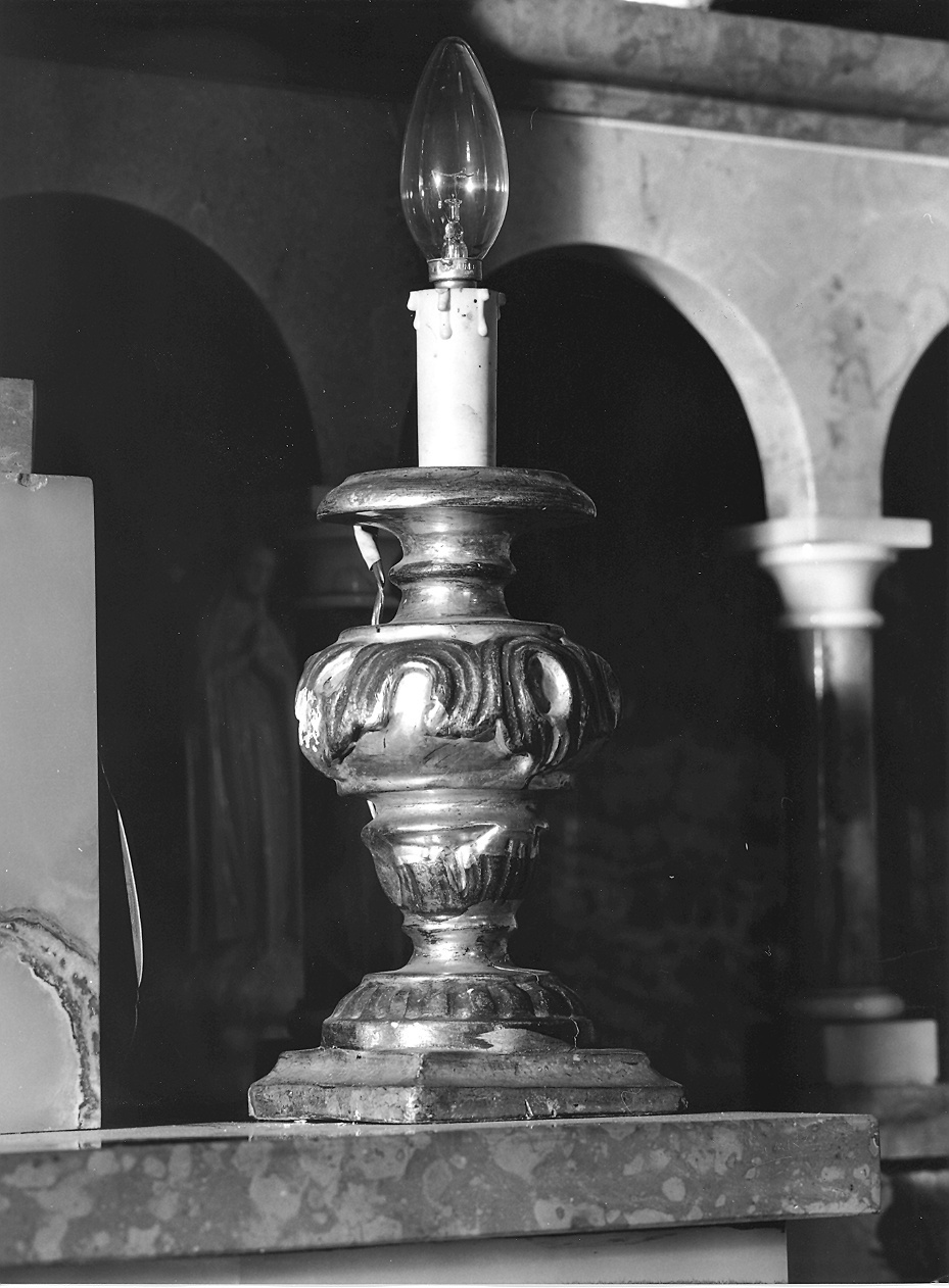 vaso d'altare per composizione floreale, serie - ambito piacentino (sec. XIX)