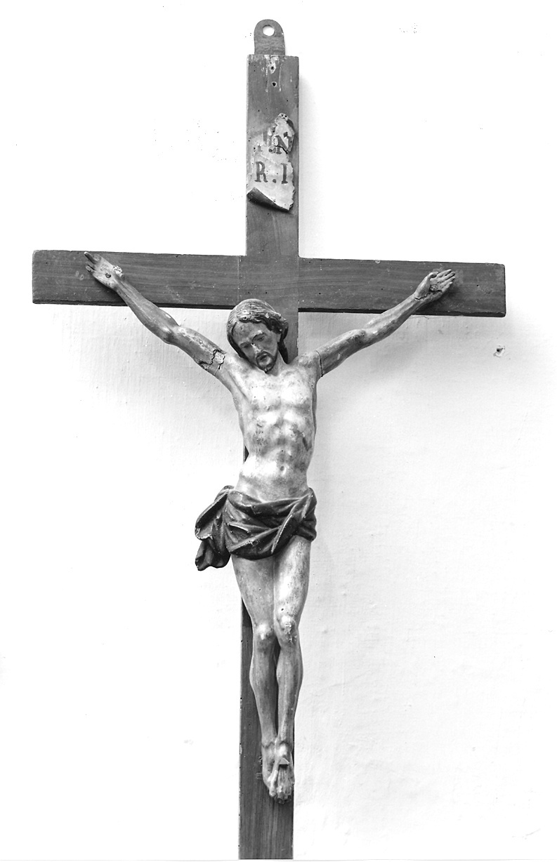 Cristo crocifisso (statuetta) - ambito piacentino (sec. XVIII)