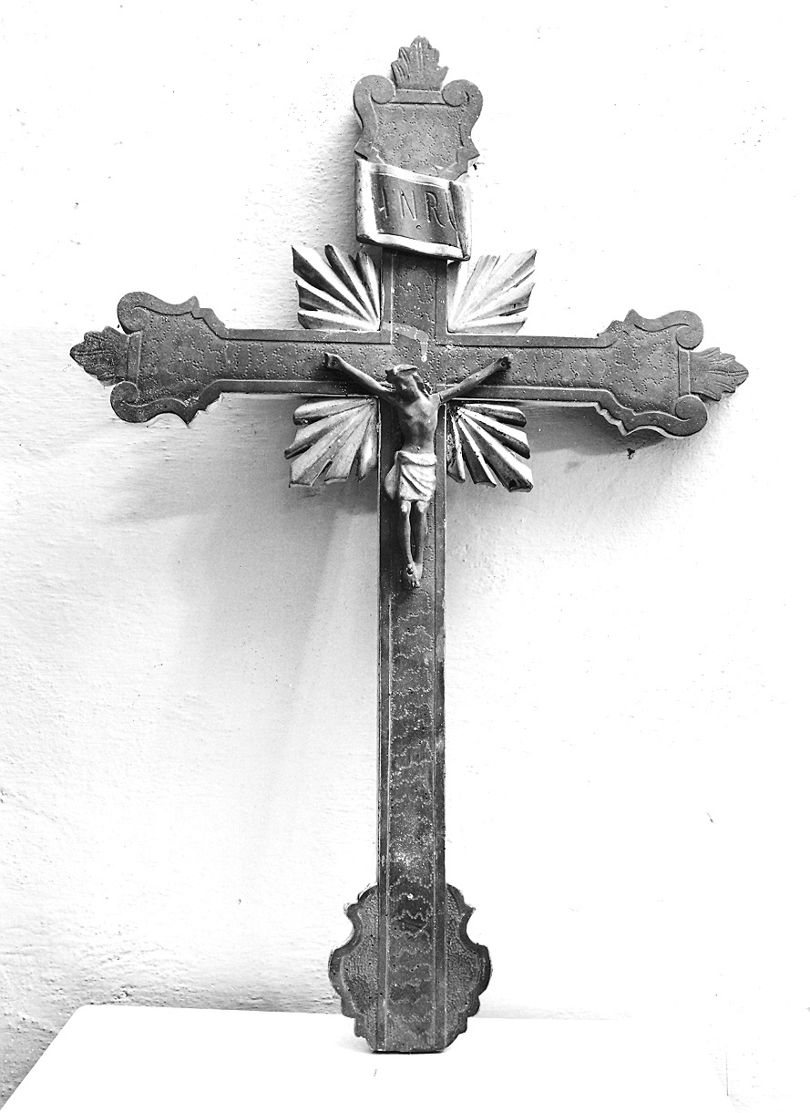 croce d'altare, serie - ambito piacentino (sec. XIX)