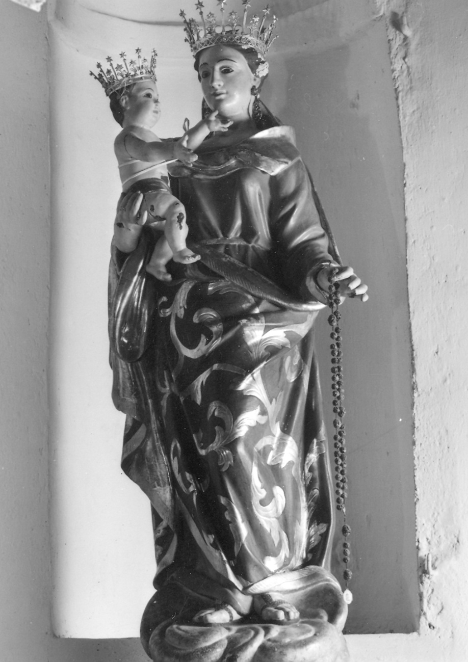 Madonna del Rosario (statua) - ambito piacentino (sec. XVIII)