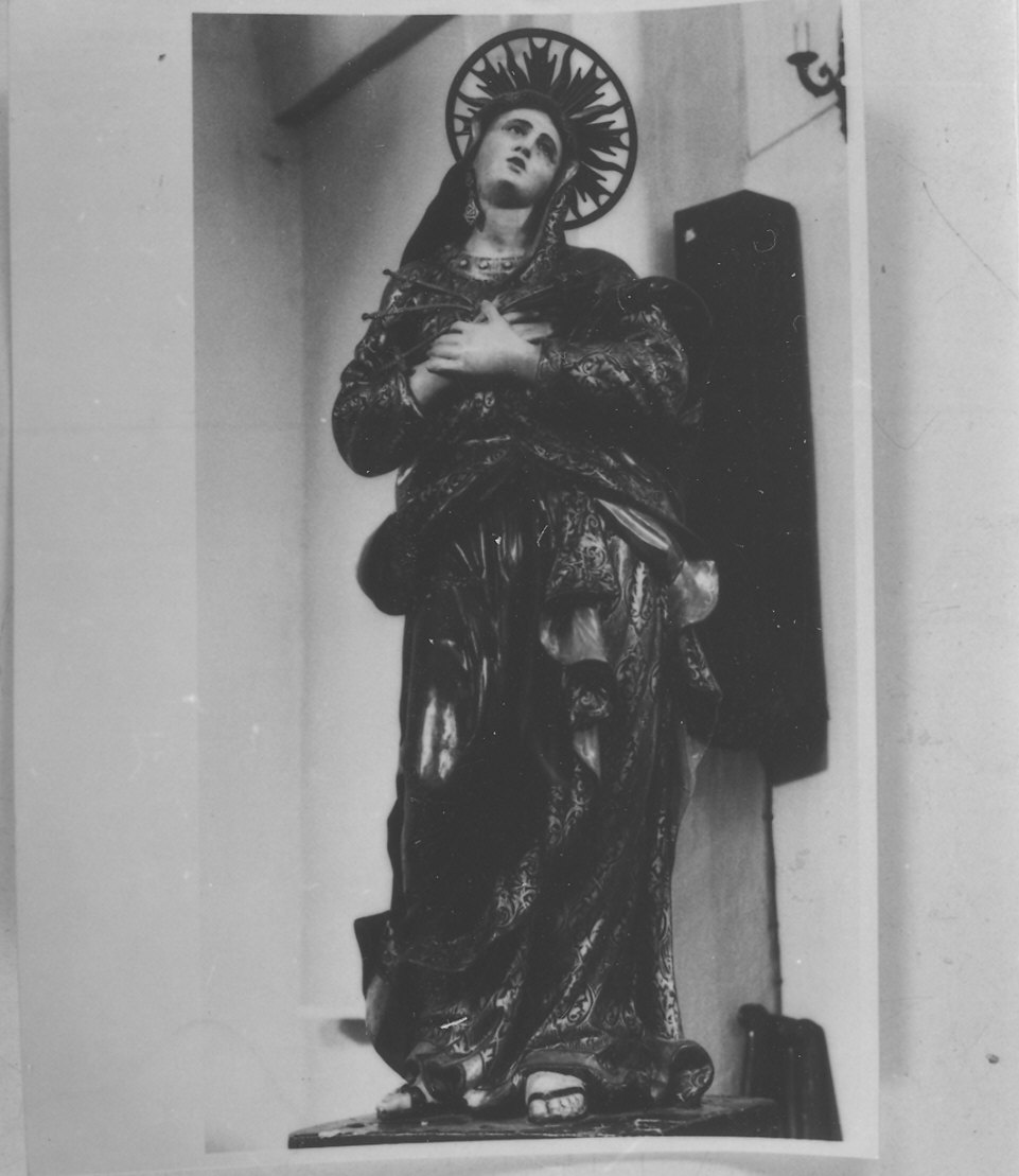 Madonna Addolorata (statua) - ambito emiliano (ultimo quarto sec. XVIII)