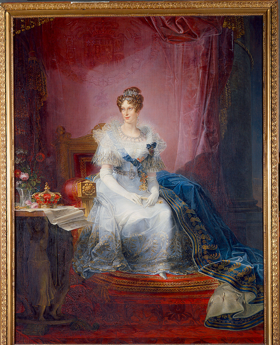 Maria Luigia d'Austria (dipinto) di Borghesi Giovan Battista (sec. XIX)