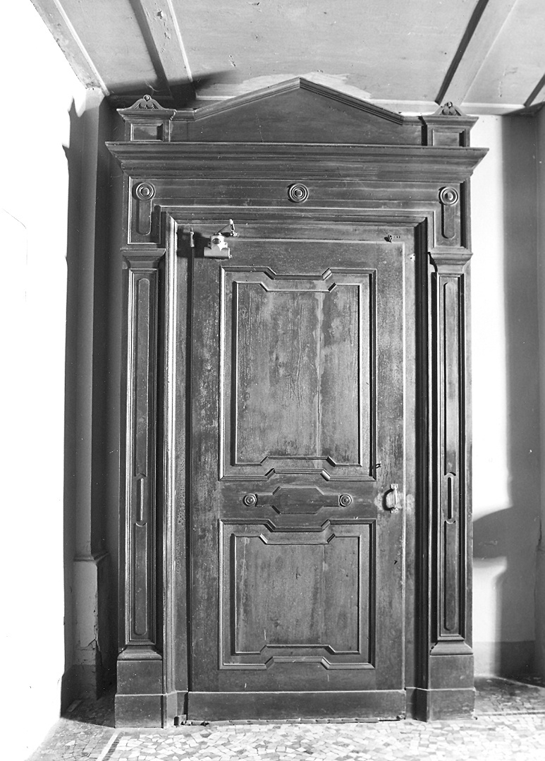 bussola d'ingresso, serie di Vecchia Vincenzo (sec. XIX)