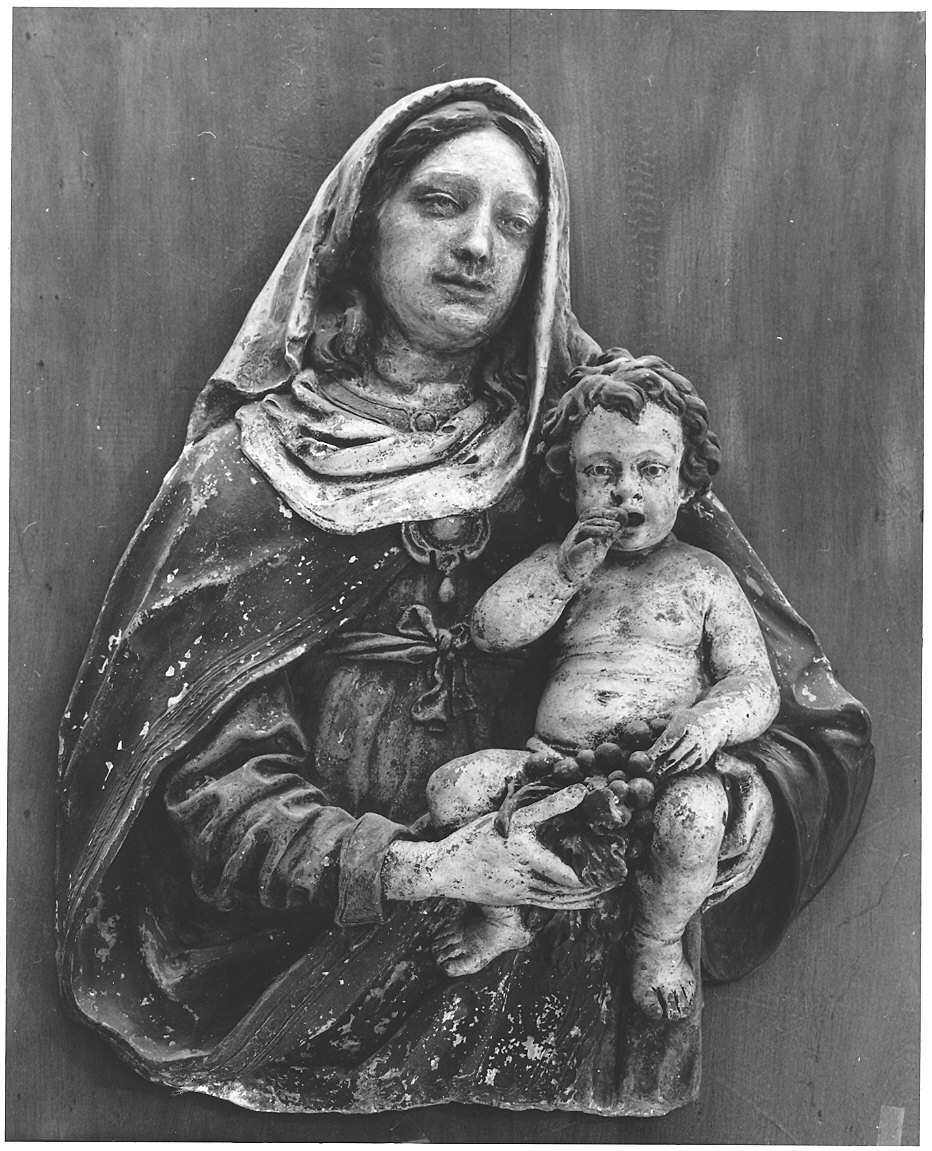 Madonna con Bambino (scultura) - ambito Italia settentrionale (inizio sec. XX)