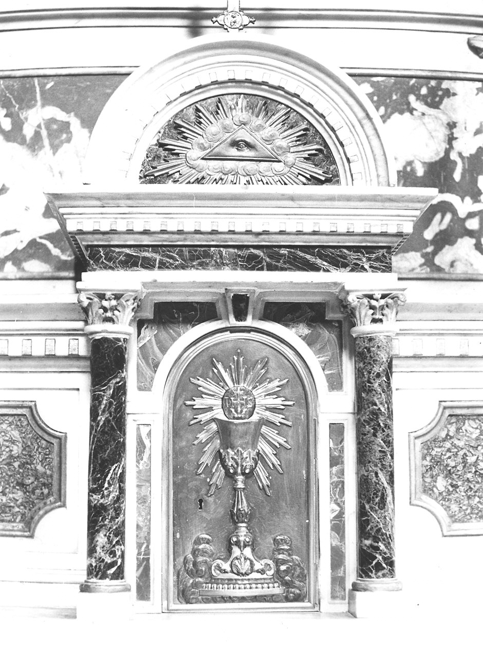 tabernacolo - ambito emiliano-lombardo (fine sec. XIX)
