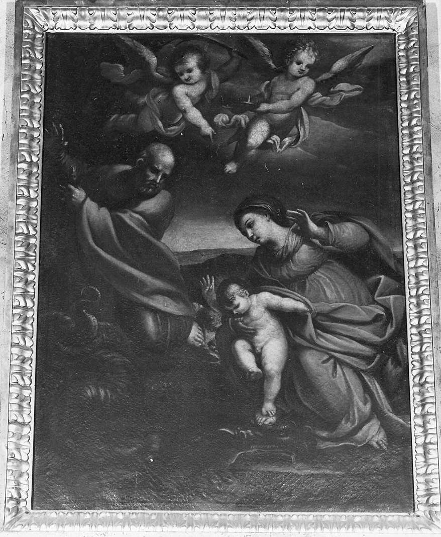 Sacra Famiglia (dipinto) - ambito bolognese (inizio sec. XVII)