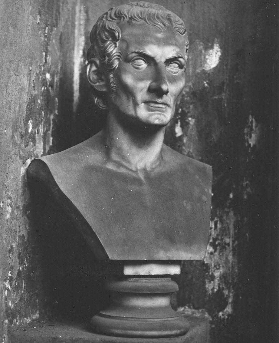 busto di Alfonso Testa (scultura) - ambito piacentino (sec. XIX)