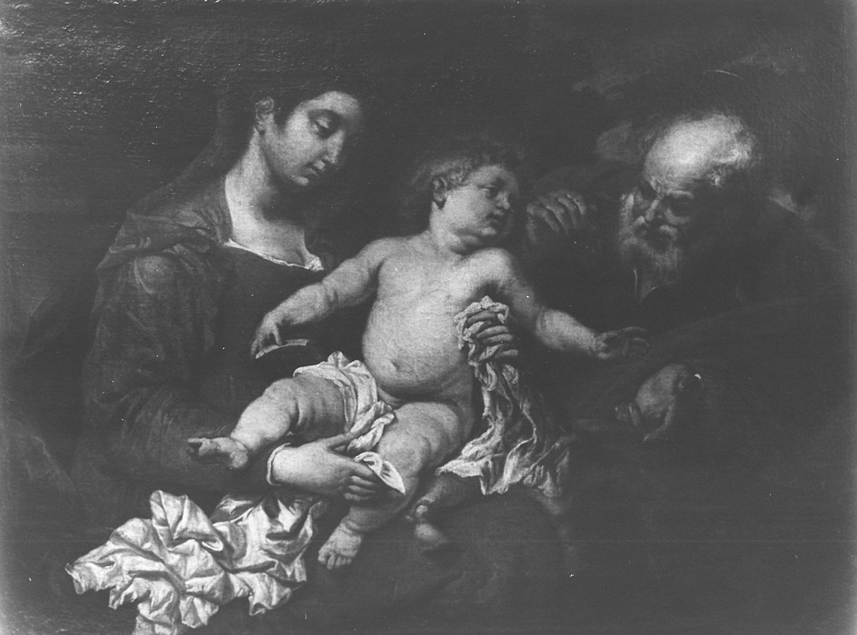 Sacra Famiglia (dipinto) - ambito romano (inizio sec. XVIII)