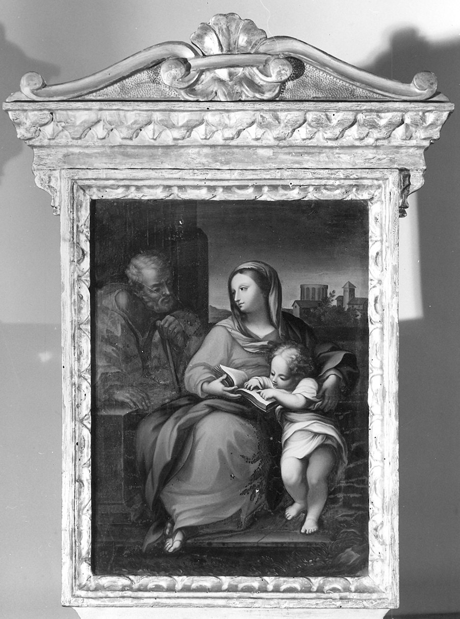 Sacra Famiglia (dipinto) - ambito emiliano (fine sec. XVII)