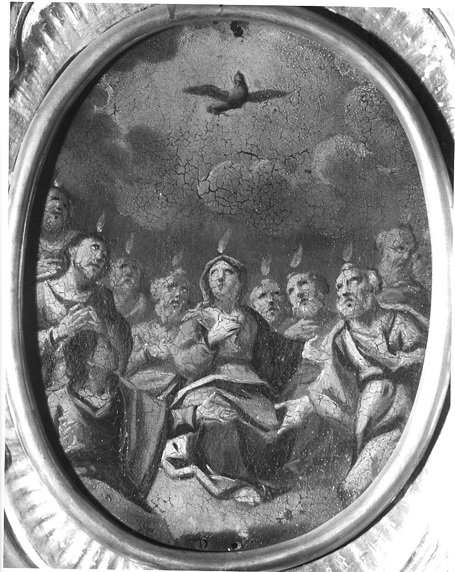 La discesa dello Spirito Santo, misteri del rosario (dipinto, ciclo) - ambito ligure (fine/inizio secc. XVII/ XVIII)