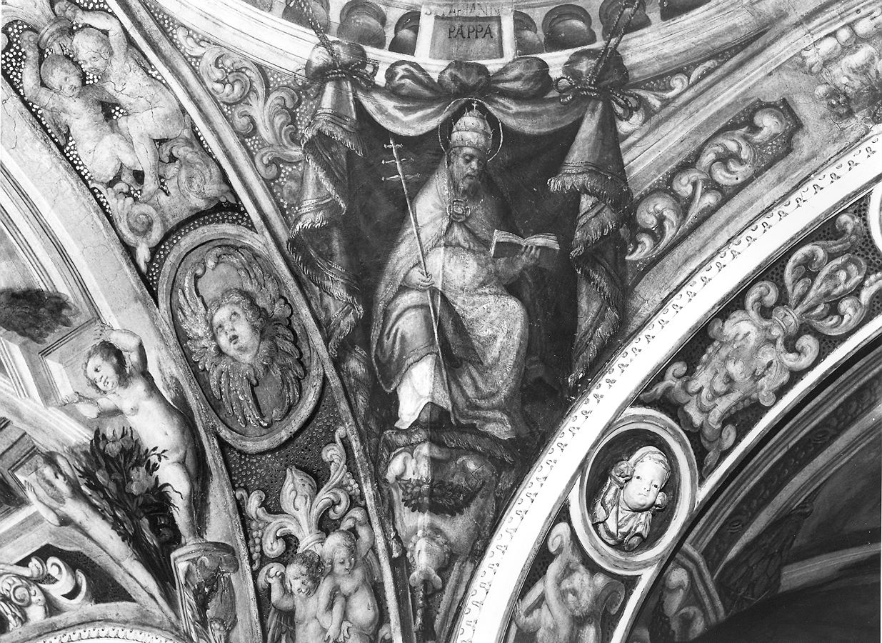 San Fabiano (dipinto, elemento d'insieme) di Conti Giovanni Maria detto Della Camera (e aiuti), Lombardi Antonio, Reti Francesco Maria (terzo quarto sec. XVII)
