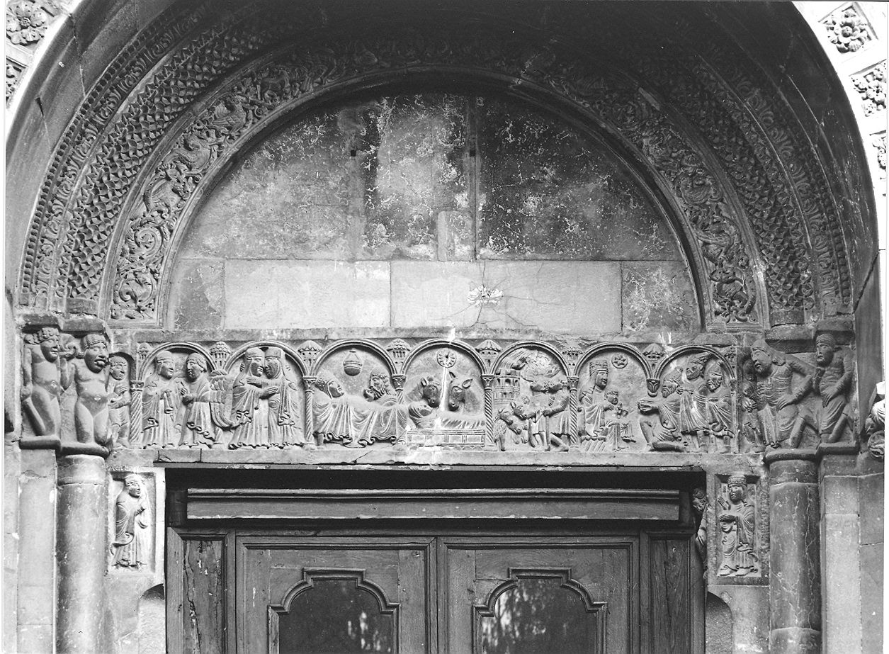 archivolto di portale di Wiligelmo (bottega) (prima metà sec. XII)