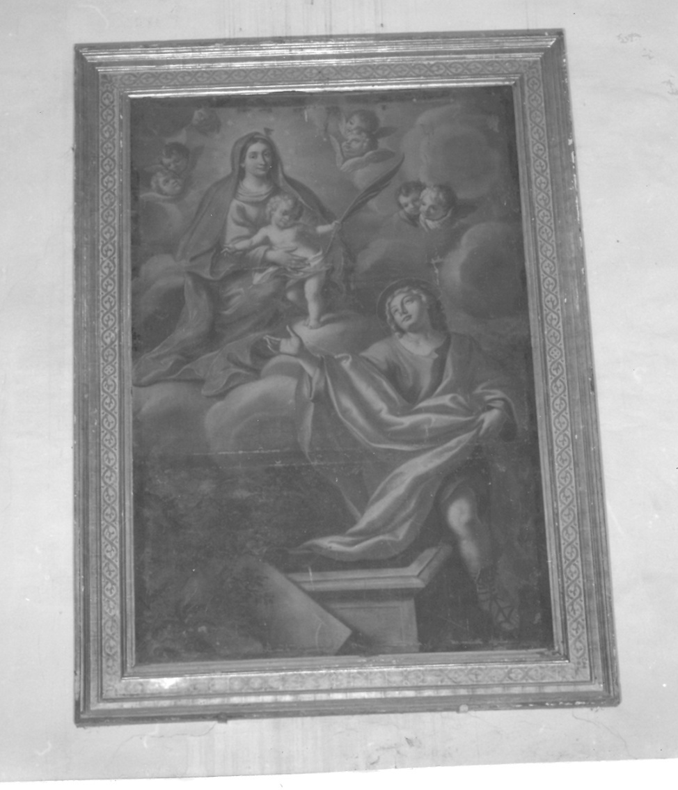 cornice di dipinto - ambito emiliano (fine sec. XVII)