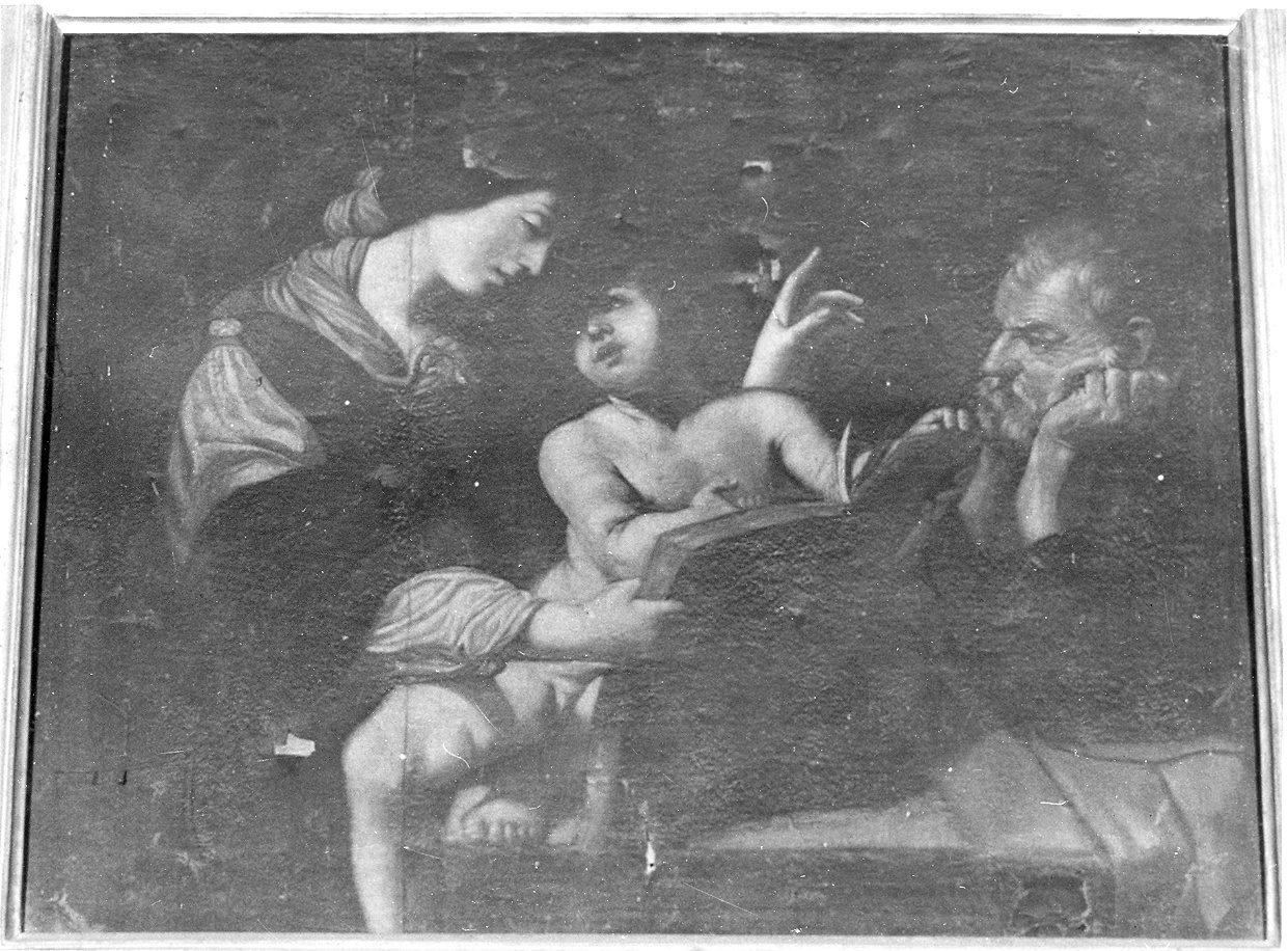 Sacra Famiglia (dipinto) - ambito bolognese (metà sec. XVII)