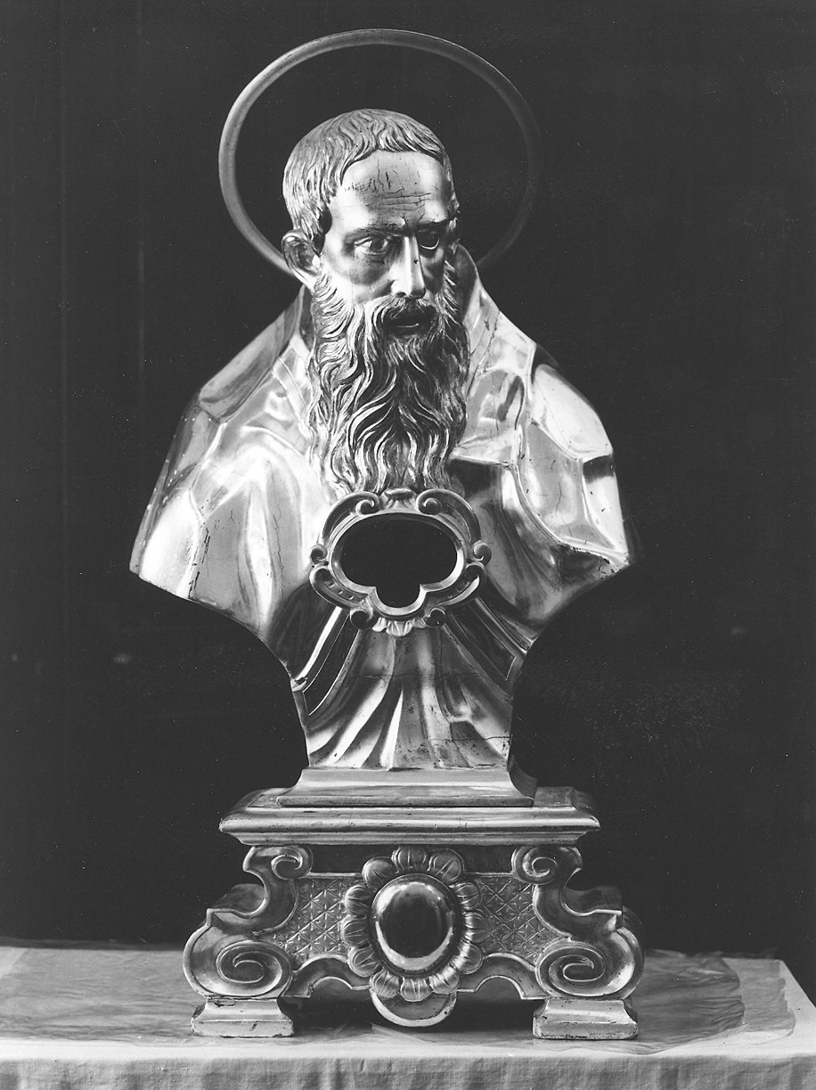 Santi (reliquiario - a busto, serie) - bottega cremonese (inizio sec. XIX)