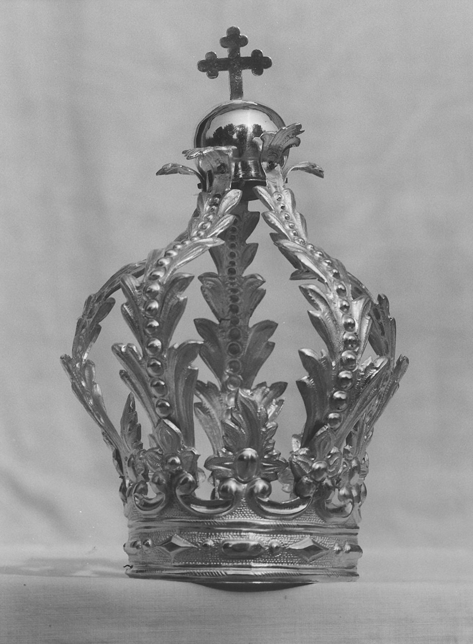 corona da statua - produzione emiliana (sec. XIX)