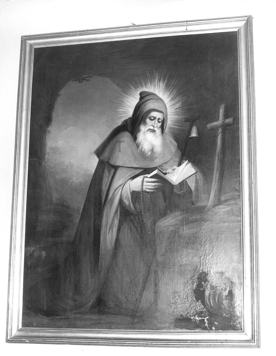 Sant'Antonio Abate (dipinto) - ambito emiliano (primo quarto sec. XIX)