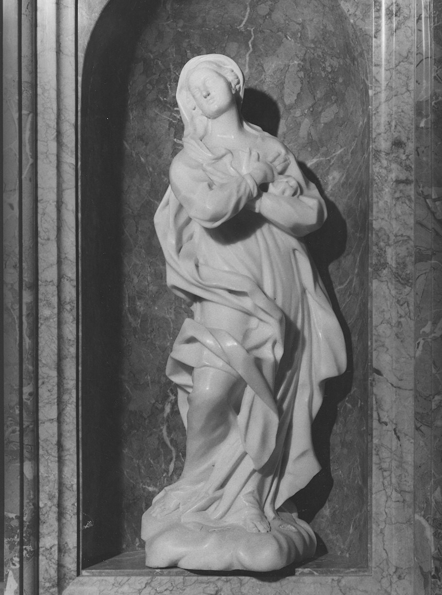 Madonna (statua) - bottega emiliana (fine sec. XVII)