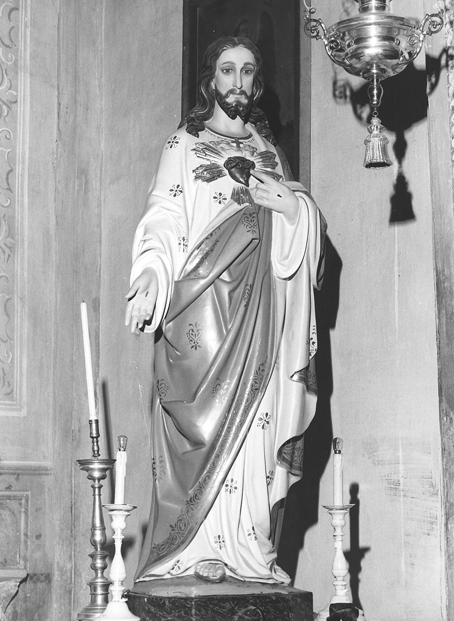 Sacro Cuore di Gesù (statua) - produzione emiliana (primo quarto sec. XX)