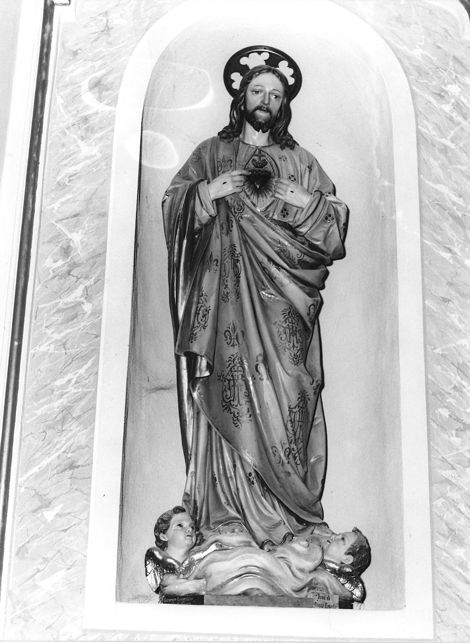Sacro Cuore di Gesù (statua) - bottega trentina (inizio sec. XX)