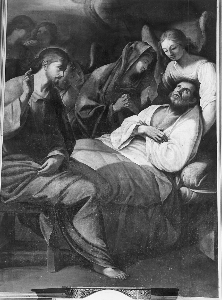 morte di San Giuseppe (dipinto) - ambito emiliano (secondo quarto sec. XVII)
