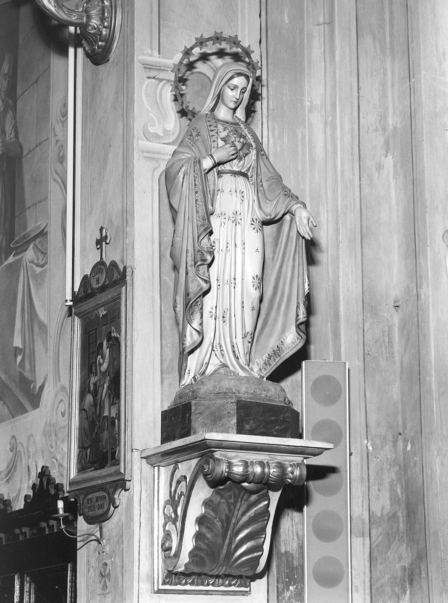 Madonna del Sacro Cuore (statua) - produzione emiliana (primo quarto sec. XX)
