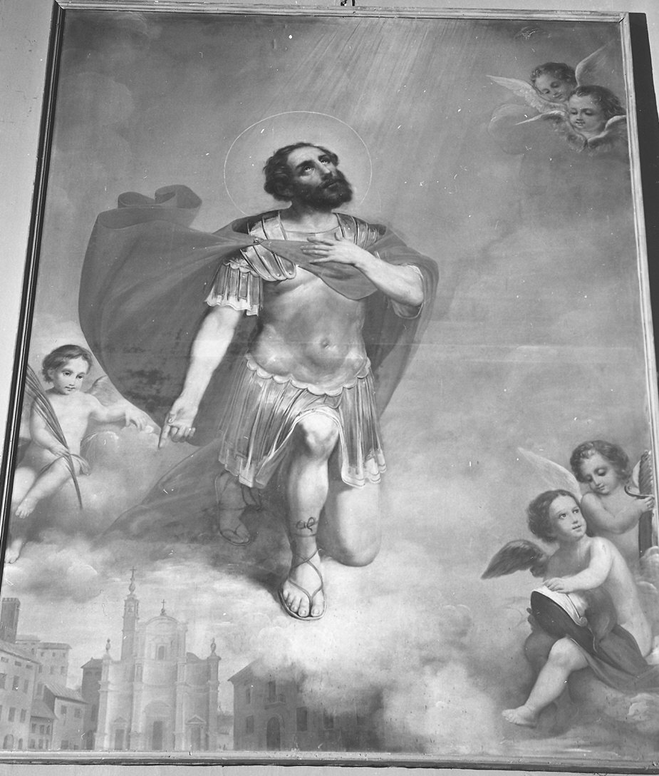 San Maurizio Martire (dipinto) - ambito piacentino (sec. XIX)