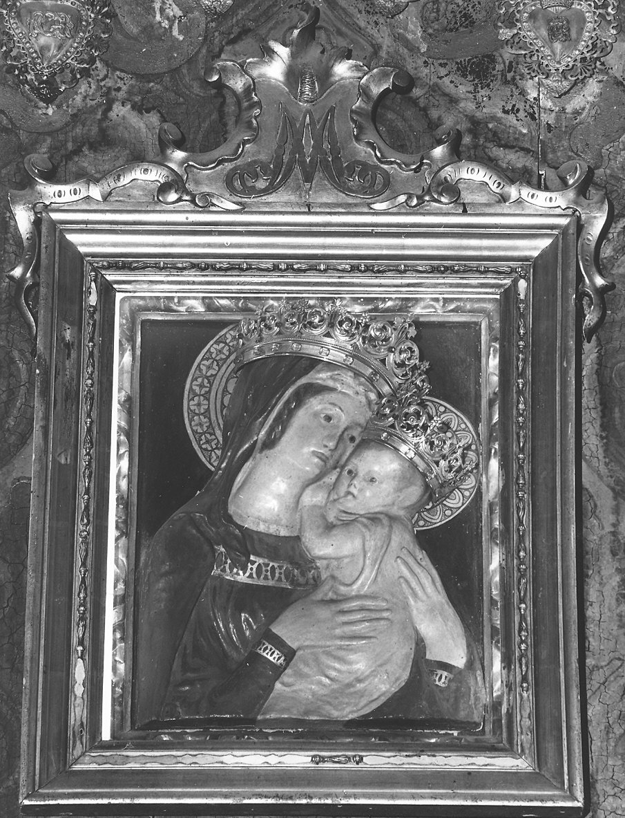 Madonna con Bambino (rilievo) - bottega piacentina (fine/inizio secc. XV/ XVI)