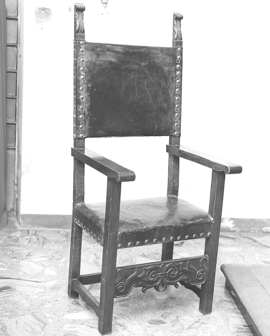 servizio di sedie, insieme - bottega piacentina (sec. XVII)