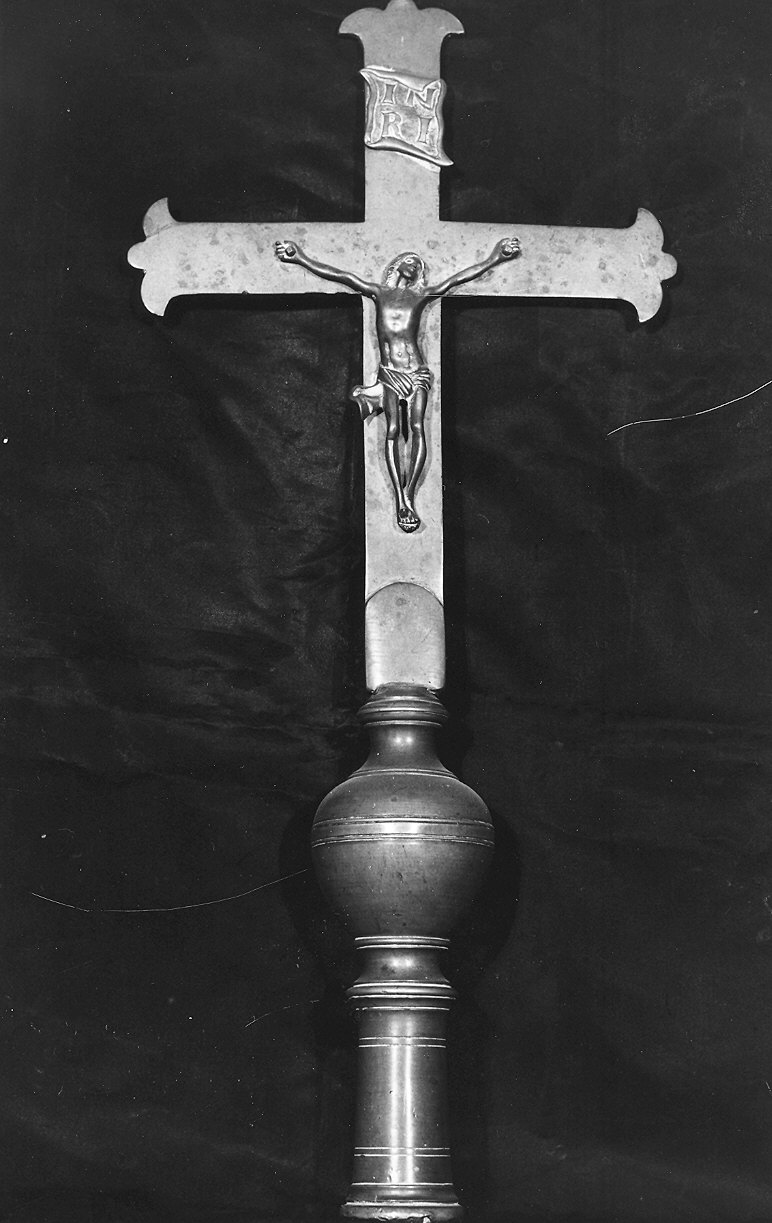 croce processionale - bottega piacentina (sec. XVIII)