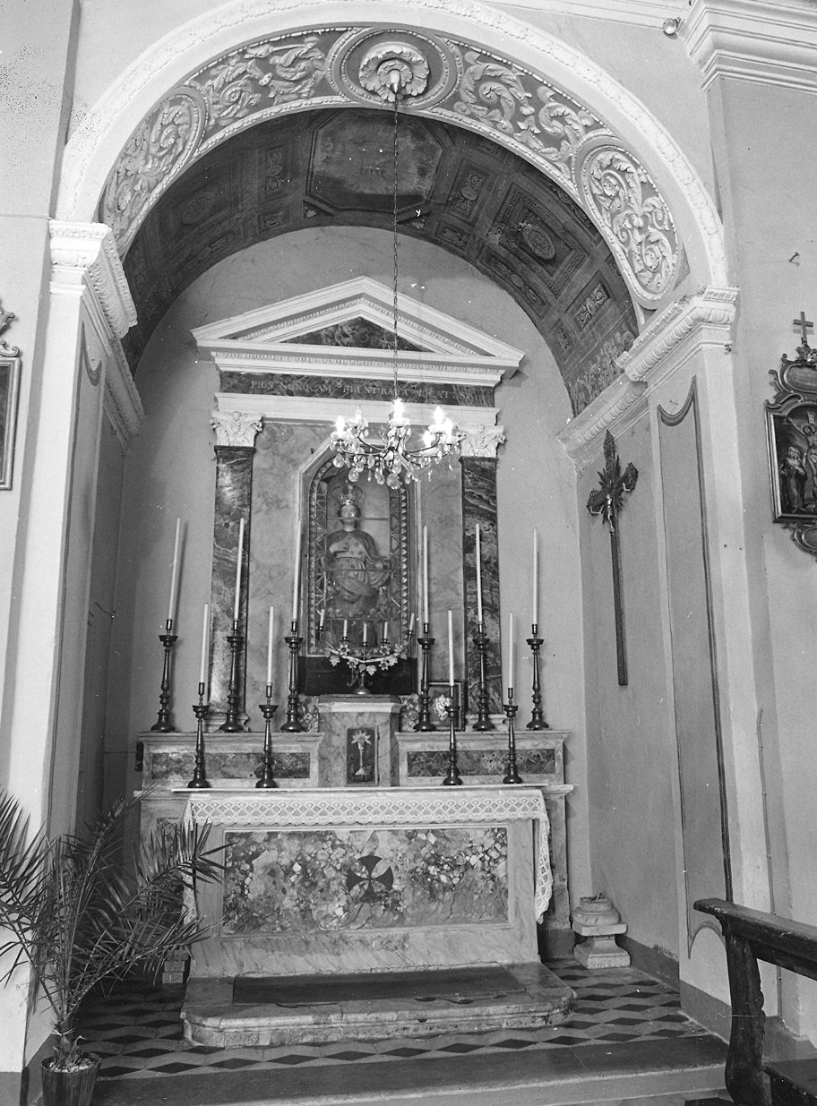 altare - a edicola - bottega piacentina (prima metà sec. XX)