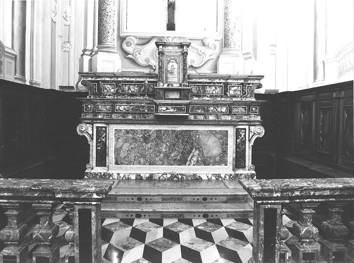 altare - bottega piacentina (sec. XVIII)