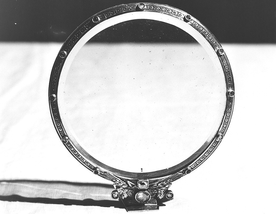 lunetta di ostensorio - produzione emiliana (prima metà sec. XX)