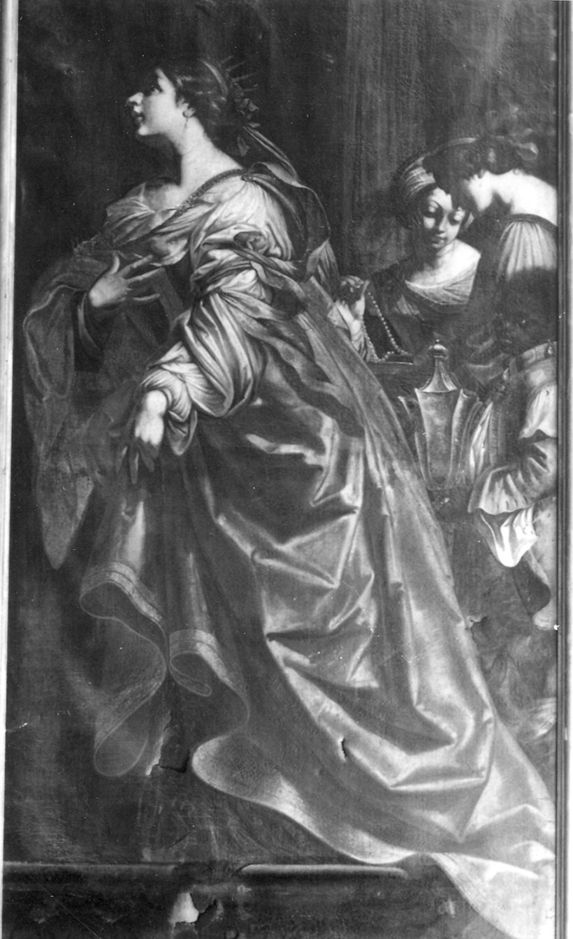 regina di Saba (dipinto, elemento d'insieme) di Ferrante Pietro Francesco detto Cavalier Ferrante (sec. XVII)