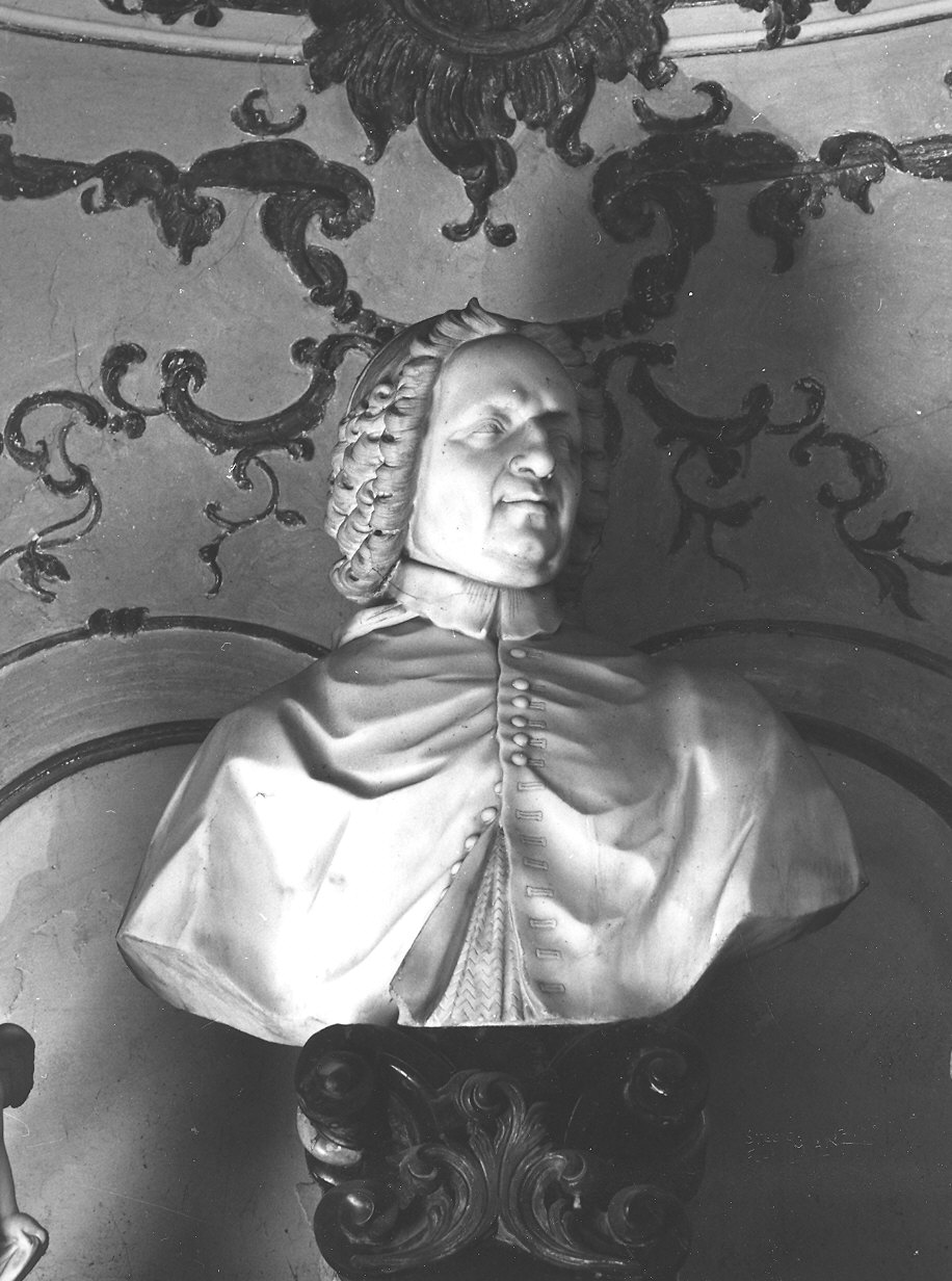 busto del cardinale Giulio Alberoni (scultura) di Cibei Giovanni (sec. XVIII)