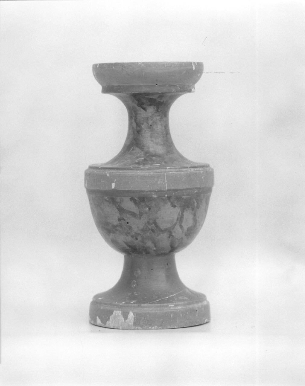 vaso d'altare, serie - ambito parmense (prima metà sec. XIX)