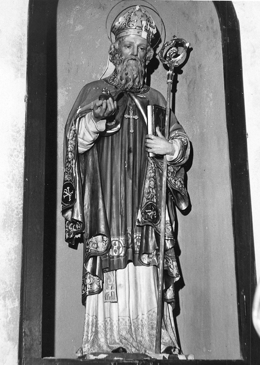 Sant'Agostino (statua) - ambito parmense (sec. XX)