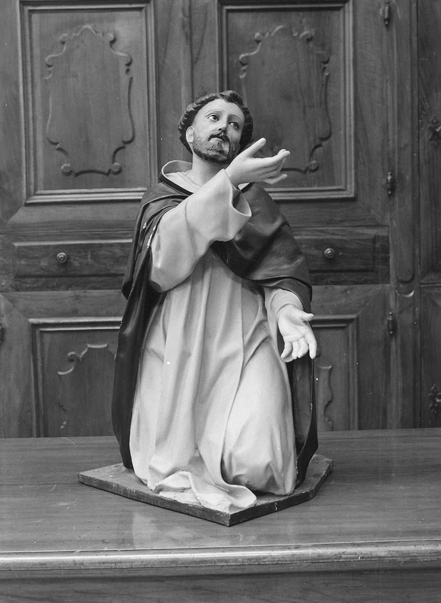 San Domenico (statua) - ambito piacentino (sec. XVIII)
