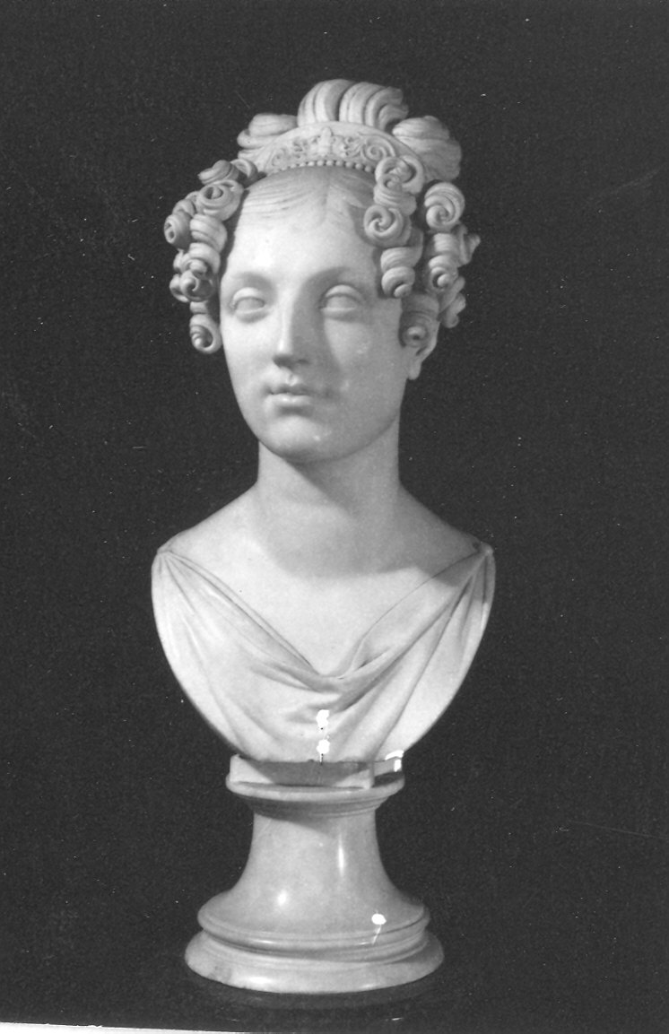 ritratto di Luisa Carlotta di Borbone (busto) di Bartolini Lorenzo (sec. XIX)