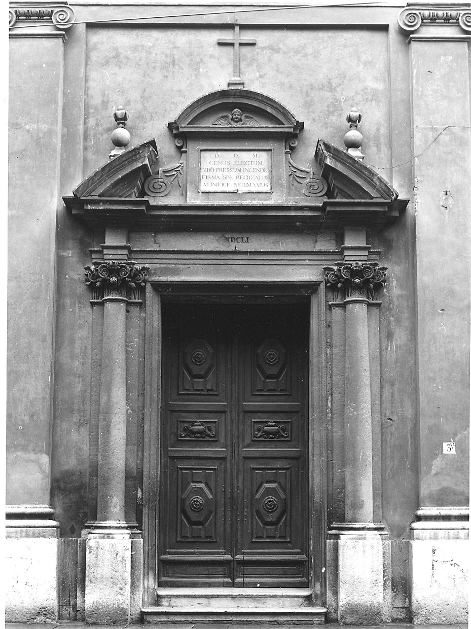portale maggiore di Pascutti Felice (sec. XVII)