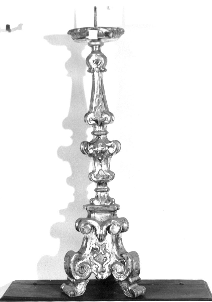candelabro, coppia - ambito parmense (sec. XVIII)