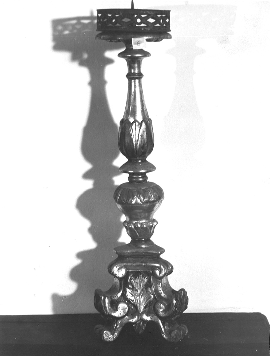candelabro - ambito parmense (sec. XVIII)