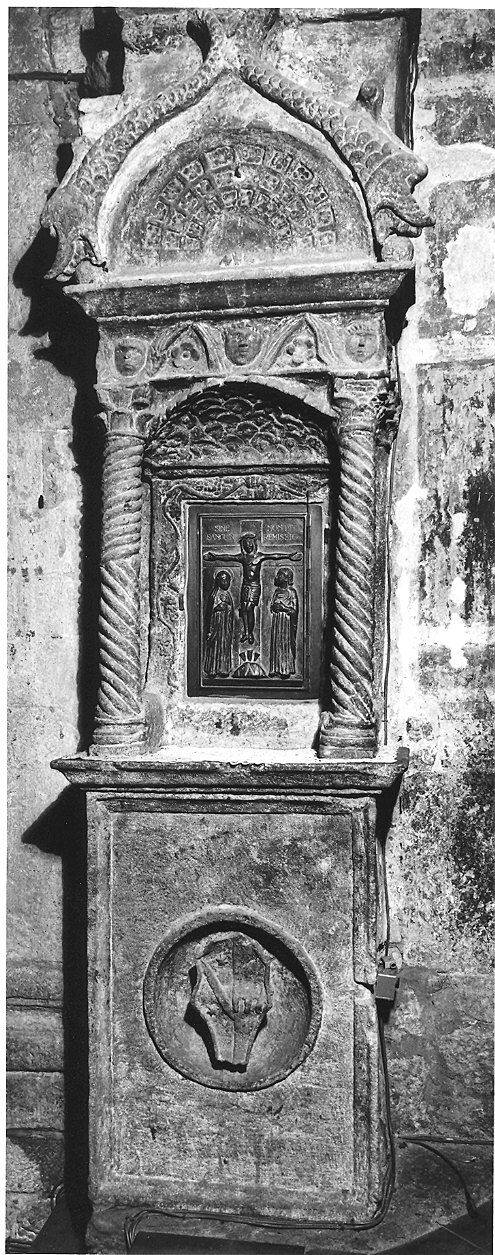 tabernacolo murale - ambito piacentino (fine/inizio secc. XV/ XVI)