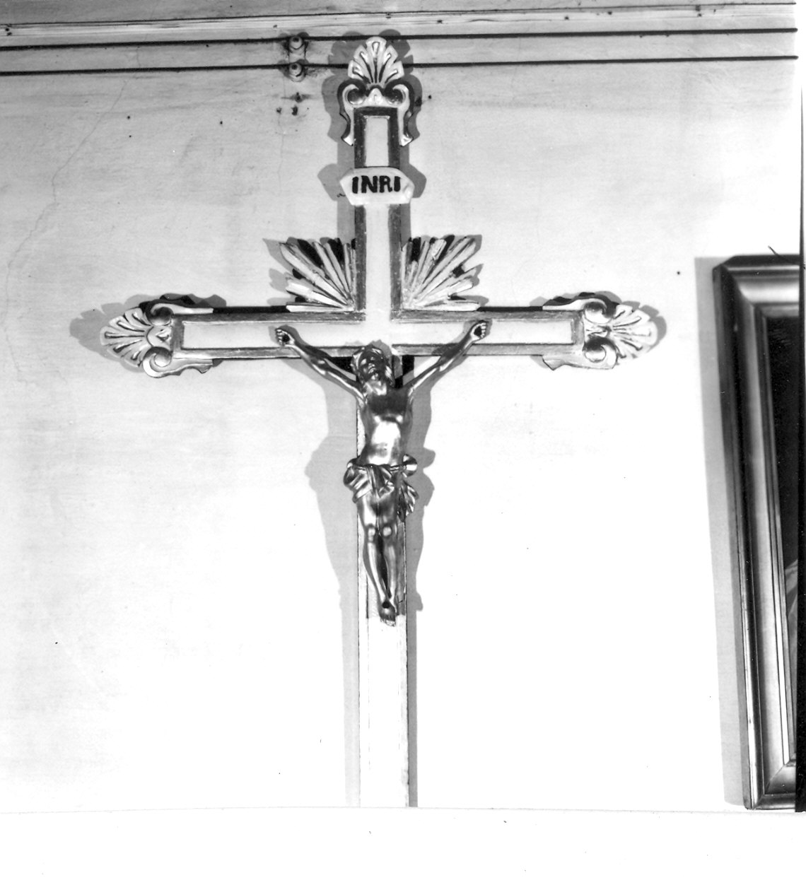 San Rocco (croce processionale) - ambito piacentino (prima metà sec. XIX)