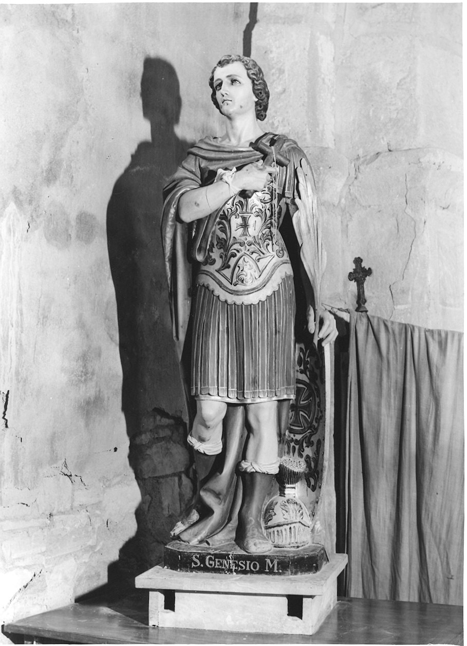San Genesio (statua) - ambito lombardo (prima metà sec. XX)