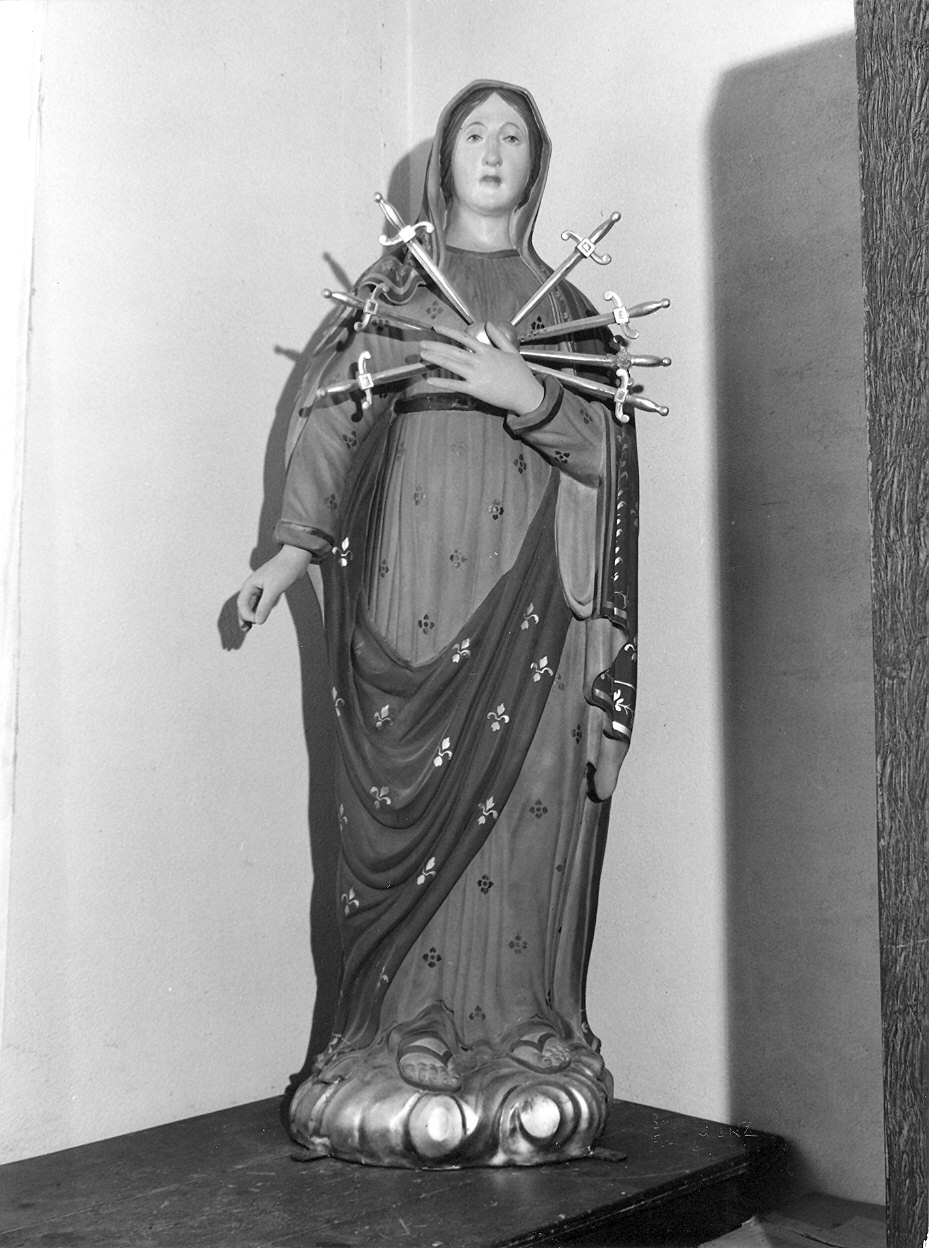 Madonna Addolorata (statua) - ambito piacentino (?) (sec. XIX)