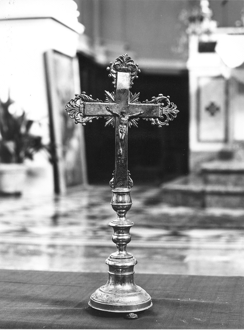 croce d'altare - produzione emiliana (sec. XIX)