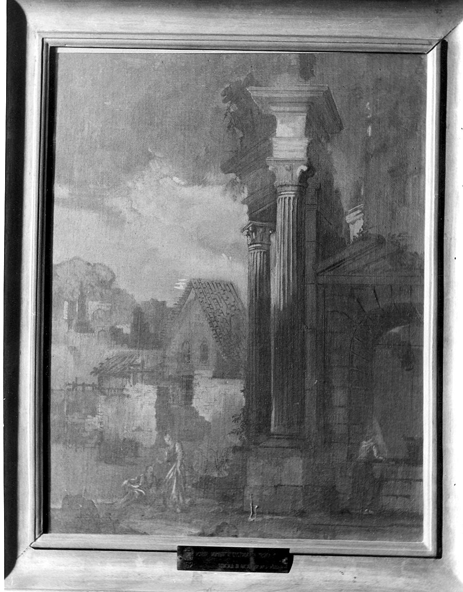 Veduta di città (dipinto, ciclo) di Porroni Giovan Andrea Claudio (secondo quarto sec. XVIII)