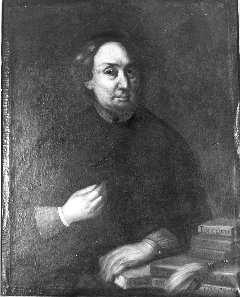 Ritratto di don Giuseppe Bazzani (dipinto) - ambito emiliano (primo quarto sec. XVIII)